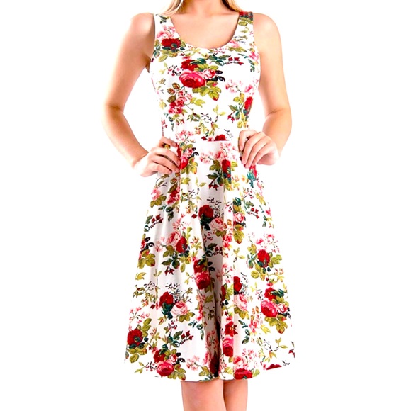 Floral dress - Picture 1 of 3